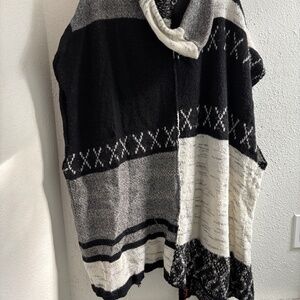 Free People Oversized Sleeveless Knit Sweater